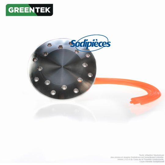 Tête de désherbage à fil pour nettoyage de pavés Greentek