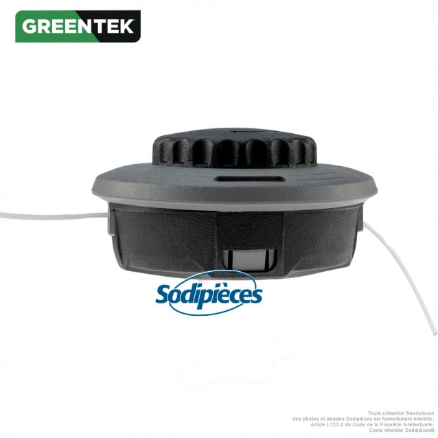 Tête débrousailleuse 150 mm Tap & Go universelle Greentek M10x1.25