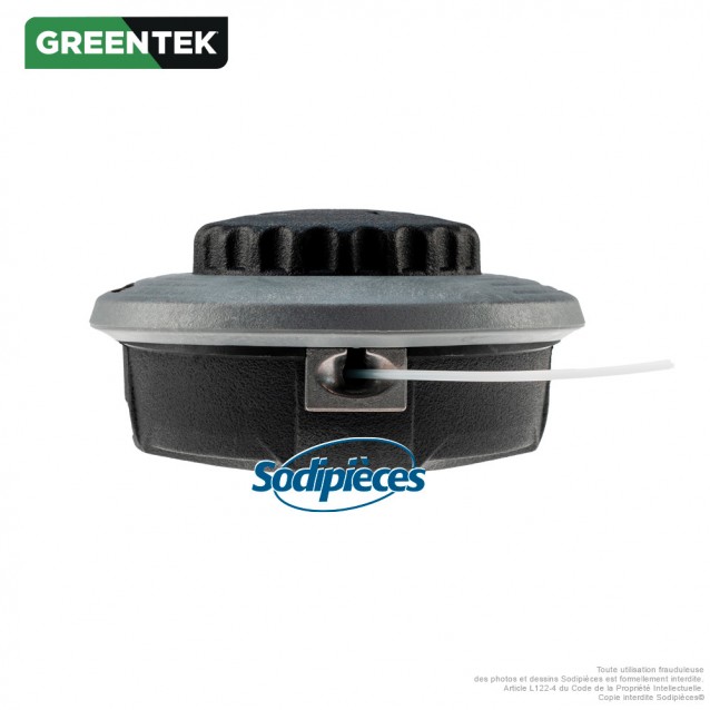 Tête débrousailleuse 150 mm Tap & Go universelle Greentek M10x1.25