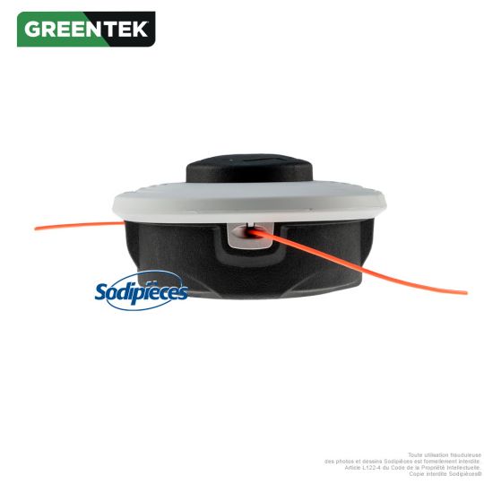 Tête débrousailleuse 160 mm Tap & Go Greentek M12x1.5