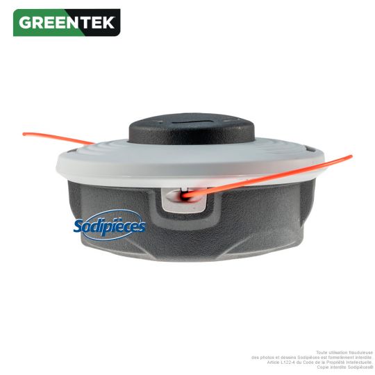 Tête débrousailleuse 160 mm Tap & Go Greentek M10x1